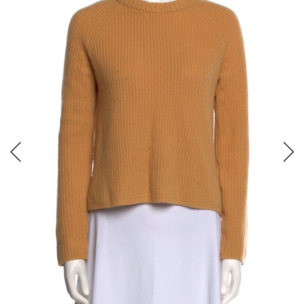 Jenni Kayne Mustard Crewneck Sweater